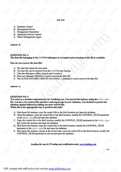 深度解析Oracle 10g OCP認證培訓資料 從CSDN下載到實戰(zhàn)指南